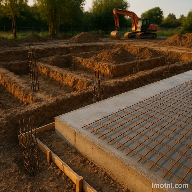 Фундаменти за къща: ивичен фундамент или плоча? Ориентировъчни цени за m2 и как изглежда пълната сметка